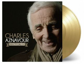 Charles Aznavour: Collected 180g Gold Coloured Vinyl 3 X Lp Record Greatest Hits