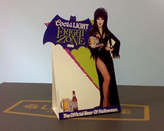 Elvira Coors Halloween Advertising Store Display