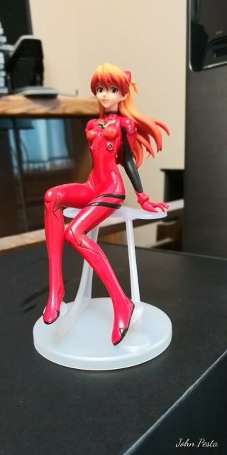 Evangelion Figure Asuka Langrey Mini Figure Bandai No Box