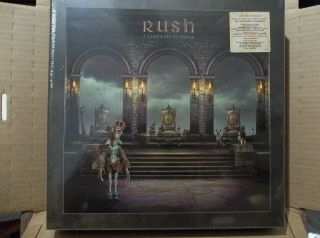 Rush A Farewell To Kings 40th Anniversary Deluxe 4 - Lp,  3 - Cd,  Blu - Ray Box Set