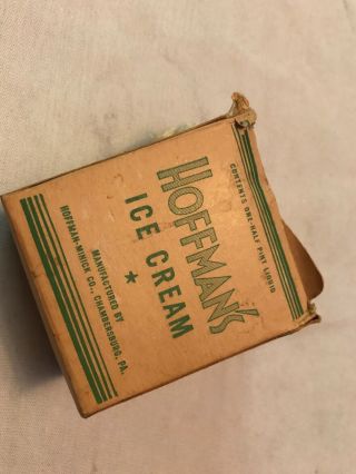 Hoffman’s Ice Cream Vintage Ice Cream Box,  Chambersburg,  Pa. 4