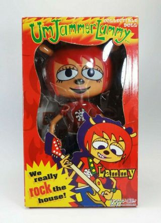 Um Jammer Lammy Soft Vinyl Boxed Figure Red Parappa The Rapper Medicom Toy Japan