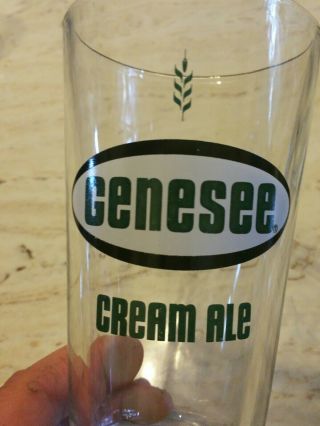 GENESEE CREAM ALE 16OZ PINT BEER COLLECTIBLE GLASS 2