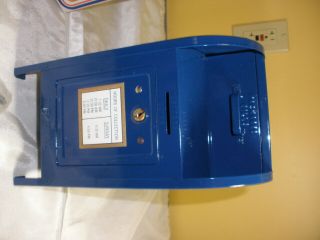 Brumberger All Steel U.  S.  Postal Service Mail Box Bank 300 w/ Box & Key 3