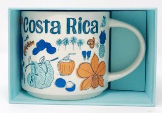 Starbucks Costa Rica Been There Series Collectors Coffee Cup Mug 14 Oz 2019