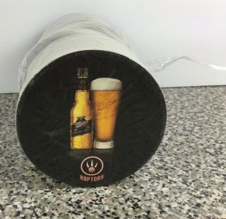 Miller Draft Beer Bar Coasters Sleeve Pack Mgd Toronto Raptors