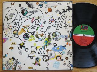 Rare Vintage Vinyl - Led Zeppelin Iii - Atlantic Sd 7201 - Nm