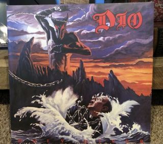 Dio Holy Diver Lp (bobv267lp) Back On Black,  Rare,  Splatter Colored Vinyl