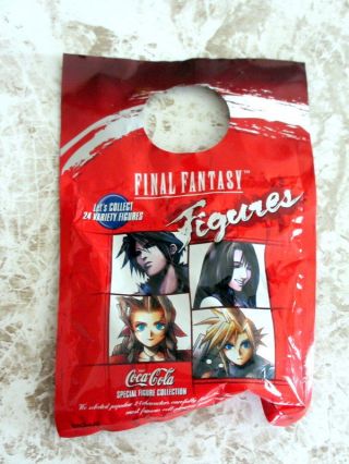 Final Fantasy Coca Cola Promo Figure Ff Vii Viii