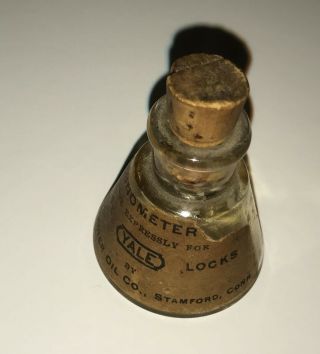 Yale Chronometer Oil Bottle Time Lock Safe E Howard Diebold Hall 