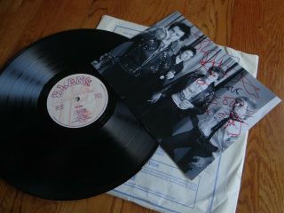 Sex Pistols Spunk Vinyl Lp And Signed Photo Bla 169 1977