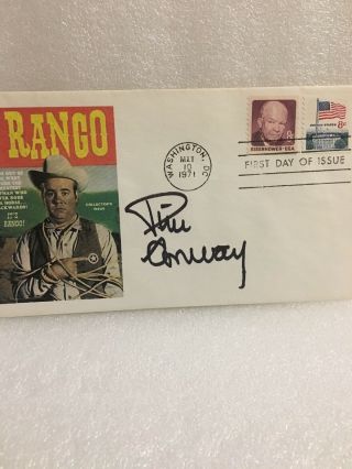 Tim Conway Signed Cover “carol Burnett Show” Actor