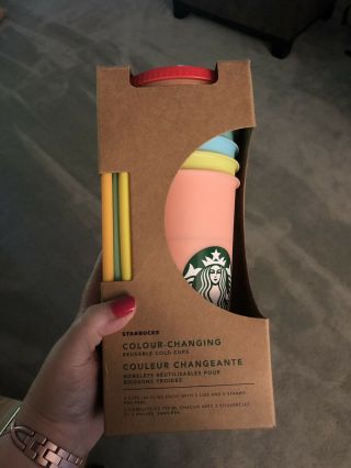 Starbucks Color Changing Cups - Full Set Of 5