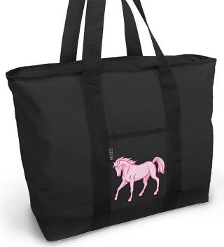 Cute Horse Lover Pink Horse Tote Bag Best Horses Gifts Well Made Unique Gift