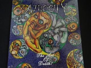 Atrocity " The Art Of Death " Lp.  1st Edition W/inner - Sleeve.  Rare