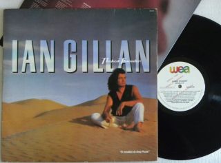 Ian Gillan Naked Thunder Lp 12 " Vinyl Radio Promo Brazil 1st Pr 1990 Deep Purple