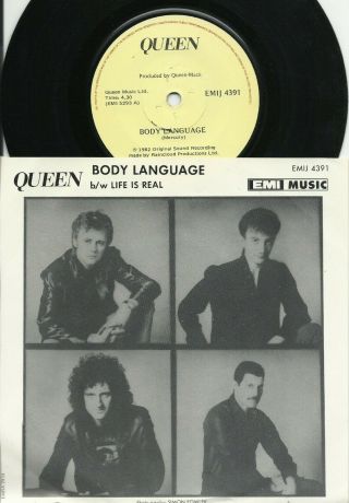 Queen South Africa Only Ps 45 Body Language Nm