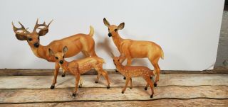 Vintage Breyer Deer Family 3123 Wildlife Series