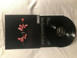 1990 Depeche Mode Violator Lp Vinyl Album Sire Reprise Records 9 26081 - 1 Vg,  /vg,