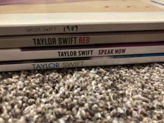 Taylor Swift Vinyl Record Set - Taylor Swift,  Speak Now,  Red,  1989