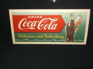 4 1951 COCA COLA COKE SPRITE BOY ADVERTISING INK BLOTTERS SODA POP 4