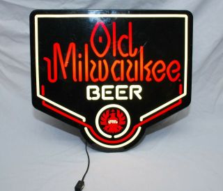 Vintage Old Milwaukee Beer Advertisement Light Pabst Beer Liquor Advertising