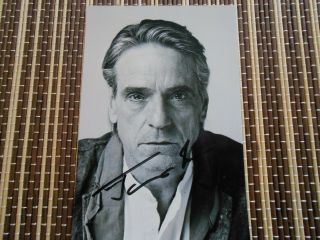 Jeremy Irons,  Actor,  Hand Signed Photo 6 X 4