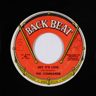 Northern Soul 45 - Commands - Hey It 