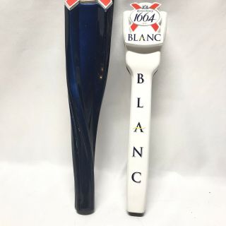 Kronenbourg 1664 And Blanc Beer Tap Handles Some Defects 2