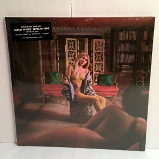 Hayley Kiyoko Expectations White Vinyl Lp Record W/ Fold - Out Poster /