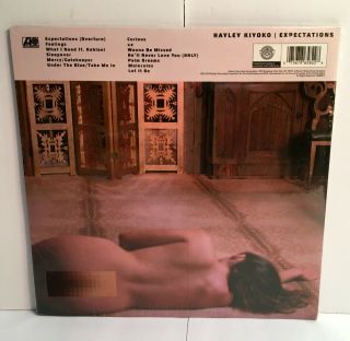 HAYLEY KIYOKO expectations WHITE VINYL Lp Record w/ fold - out Poster / 3