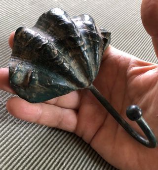 Conch Oyster Sea Shell Clam Fossil Statue Figurine 100 Grade A Bronze Vintage