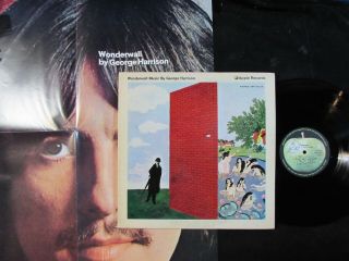 George Harrison Wonderwall Music By Japan Audiophile Eap - 9031x Beatles W/poster