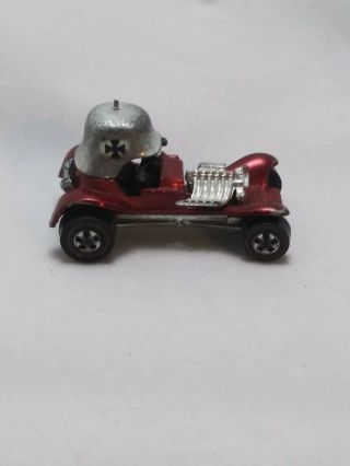 Mattel Hotwheels Redline 1969 Red Baron Car