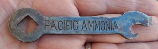 Rare Antique/vtg.  Pacific Ammonia & Chemical Co.  S.  F.  Bottle Opener Multi Tool