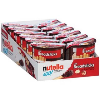 Nutella & Go Ferrero Hazelnut Spread W/ Breadsticks 12 Piece Box 10 / 19