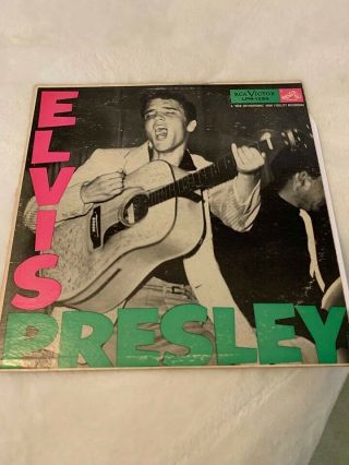 Elvis Presley Self Titled Lp Ultra Rare 1956 Lpm - 1254 Indianapolis 1s/1s Press