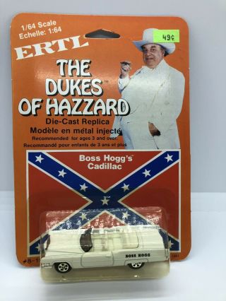 Ertl 1981 The Dukes Of Hazzard Boss Hogg’s Cadillac