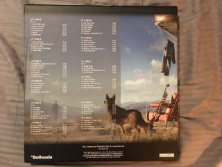 Inon Zur ‎Fallout 4 Soundtrack Blue Vinyl 6 LP Box Set 2