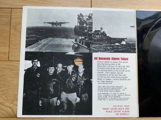 Rare Revell 33 1/3 Record Album - 30 Seconds Above Tokyo Lt.  Col James Doolittle 3