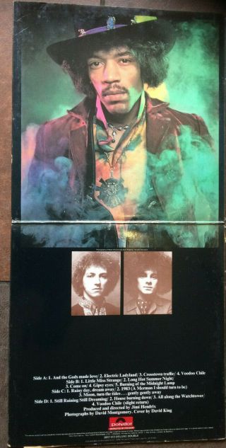 Electric Ladyland Jimi Hendrix Experience Polydor 1968 vinyl 4