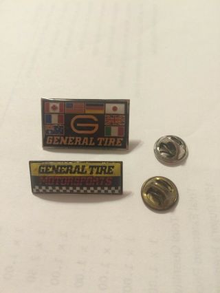 Vintage General Tire & Motorsports Tie Tacks 2