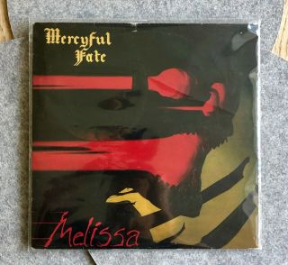 Mercyful Fate/melissa/1983 Vinyl Lp/king Diamond/danish Black Metal Monster/ex