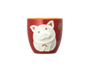 Starbucks Korea 2019 Year Limited Year Pig Red Mug 355ml Coffee Tea