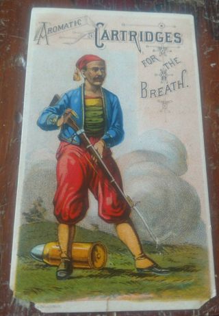 Victorian Trade Card 1880 