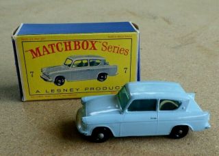 Matchbox Lesney Ford Anglia No.  7 Cn
