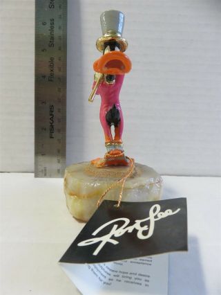 Ron Lee Daffy Duck " Puttin On The Glitz " 193/1200 Statue/figurine Looney Tunes