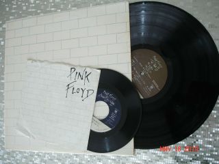 Pink Floyd ‎ " The Wall " 2lp Columbia 36183 Canadian Press W/ Bonus 7 " Single