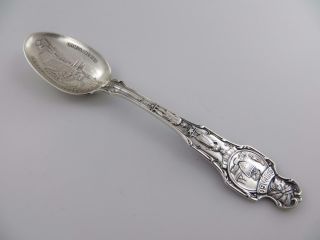 Chicago Compliments R Wallace & Sons Mfg Co Advertising Spoon Silverplate