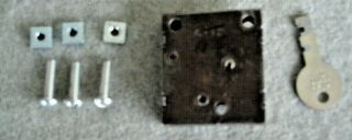 Advance / harmond / condom mach.  lock with key (inc.  hardware), 2